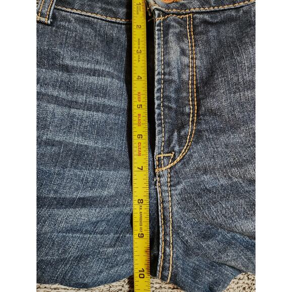 ARIAT Rebar Mid-Rise Boot Cut Women's Denim Jeans Siize 34R - Picture 7 of 9